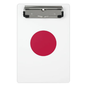 Minicarpeta De Pinza Miniportapapeles con bandera de Japón