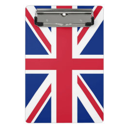 Minicarpeta De Pinza Miniportapapeles con bandera del Reino Unido