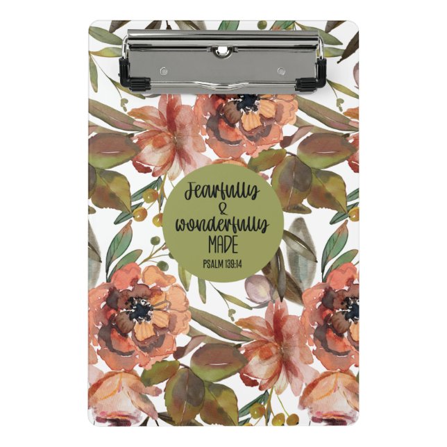 Minicarpeta De Pinza Miniportapapeles de creación temeraria y maravillo (Anverso)