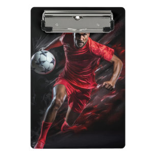 Minicarpeta De Pinza Miniportapapeles de fútbol