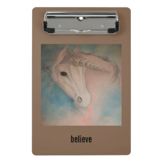 Minicarpeta De Pinza Miniportapapeles de Unicornio