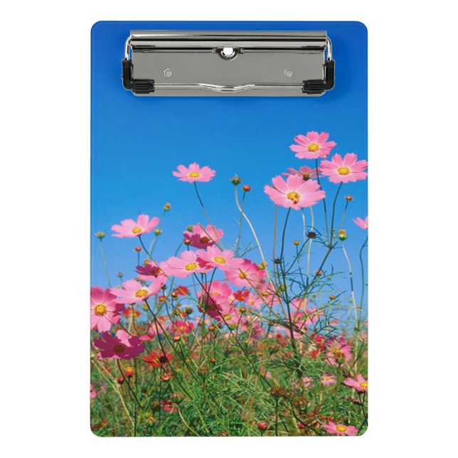 Minicarpeta De Pinza Miniportapapeles/Flores (Anverso)