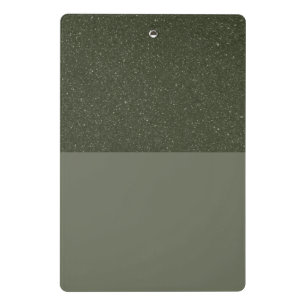 Minicarpeta De Pinza Miniportapapeles verde superior purpurina - Diseño