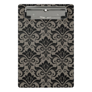 Minicarpeta De Pinza Modelo 2 del damasco