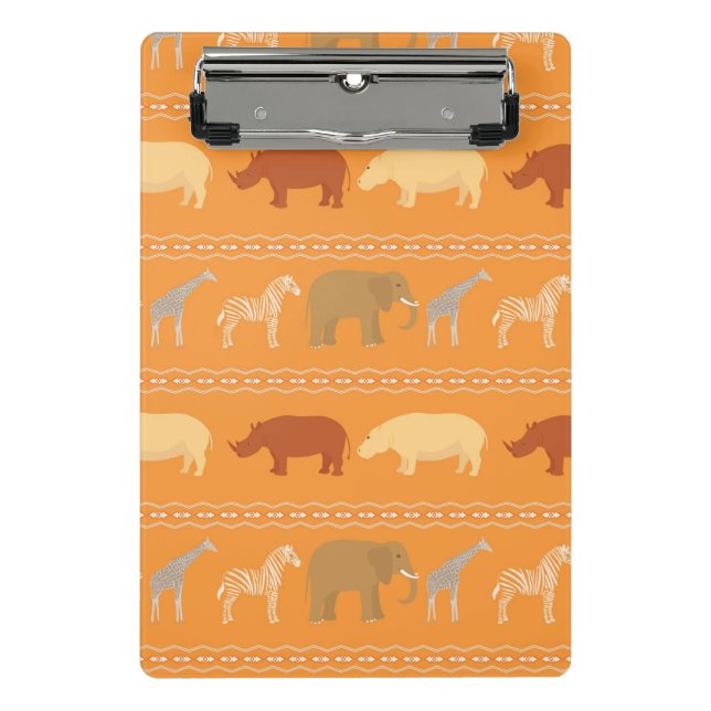 Minicarpeta De Pinza Modelo africano (Anverso)