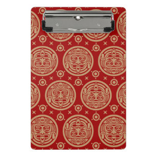 Minicarpeta De Pinza Modelo azteca