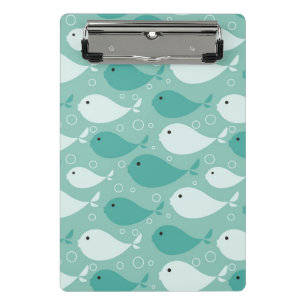 Minicarpeta De Pinza modelo con los pescados