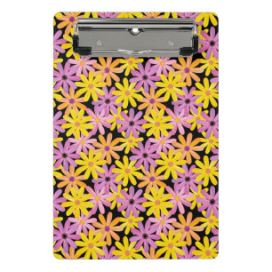 Minicarpeta De Pinza Modelo de flores del Gerbera, fondo