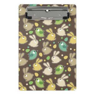 Minicarpeta De Pinza modelo de la primavera con los huevos de Pascua,