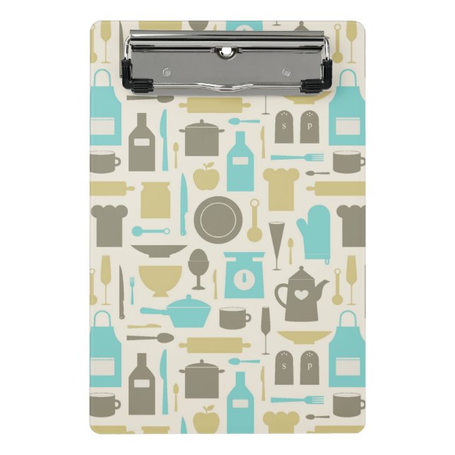 Minicarpeta De Pinza Modelo de las herramientas de la cocina (Anverso)