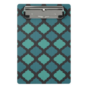 Minicarpeta De Pinza Modelo de mosaico en estilo árabe