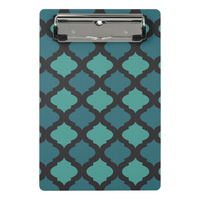 Minicarpeta De Pinza Modelo de mosaico en estilo árabe (Anverso)