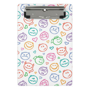 Minicarpeta De Pinza modelo de sonrisas