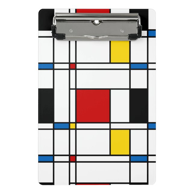 Minicarpeta De Pinza Modelo de Stijl (Anverso)