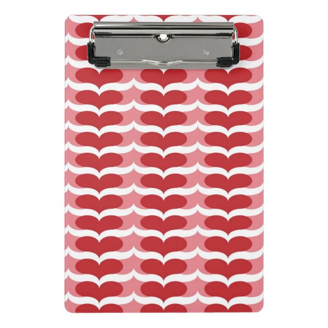 Minicarpeta De Pinza Modelo del corazón (Anverso)