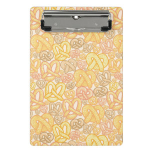 Minicarpeta De Pinza Modelo del pretzel