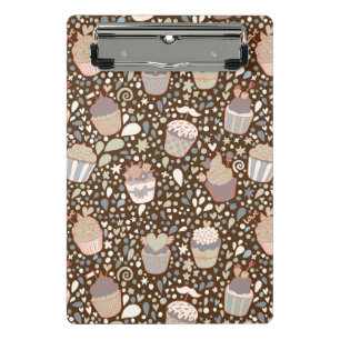 Minicarpeta De Pinza Modelo dulce hecho de magdalenas sabrosas