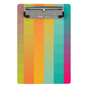 Minicarpeta De Pinza Modelo geométrico abstracto