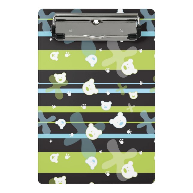 Minicarpeta De Pinza Modelo lindo con pocos osos (Anverso)