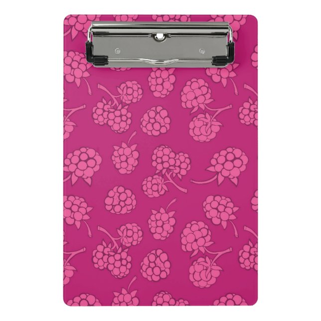 Minicarpeta De Pinza Modelo magenta de la baya (Anverso)