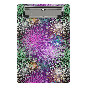 Minicarpeta De Pinza Modelo manchado vivo