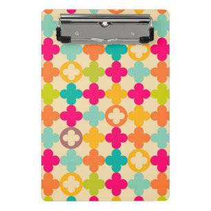 Minicarpeta De Pinza Modelo medieval del rosetón del vintage