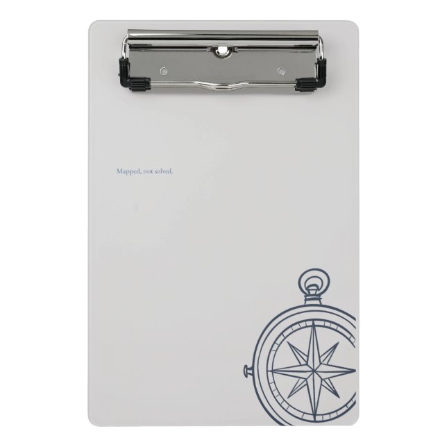 Minicarpeta De Pinza Modern Nocturnal Scholar dark academia  (Anverso)