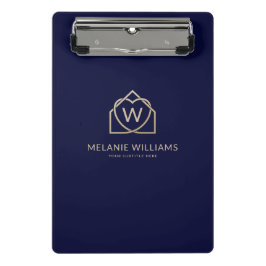 Minicarpeta De Pinza Modern Real Estate Promotional Realtor Logo