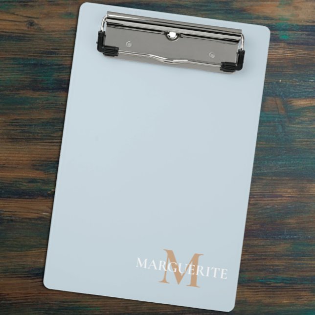 Minicarpeta De Pinza Monograma de nombre personalizado (Subido por el creador)