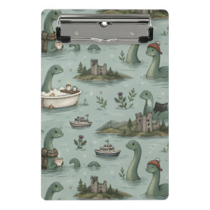 Minicarpeta De Pinza Monstruo del lago Ness