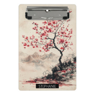 Minicarpeta De Pinza Montaña Serenidad Crimson Sakura (1)