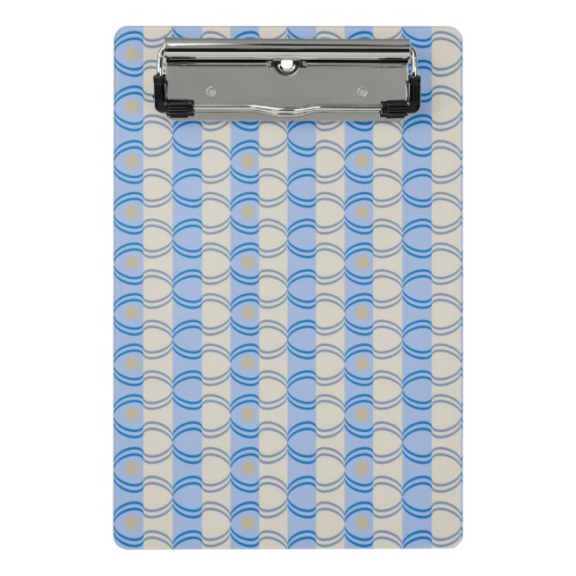 Minicarpeta De Pinza Moreno azul común de Candystripe (Anverso)