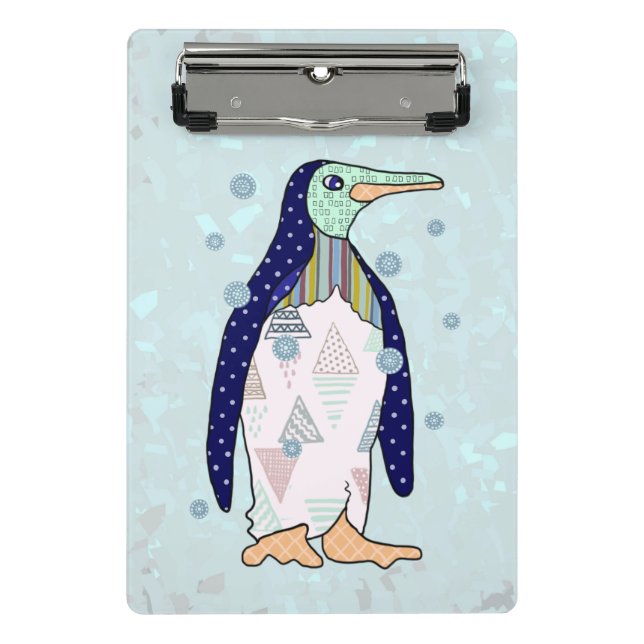 Minicarpeta De Pinza Musterpinguin  (Anverso)