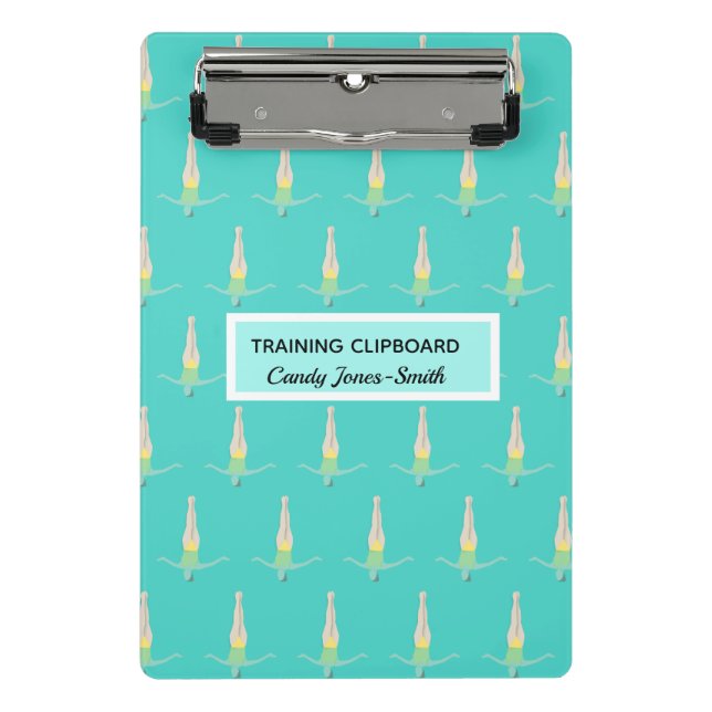 Minicarpeta De Pinza Natación artística (Anverso)