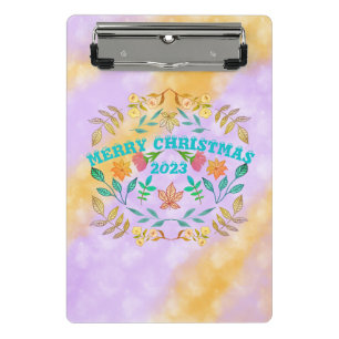 MINICARPETA DE PINZA NAVIDAD DE FERIA PERSONALIZADA 20XX