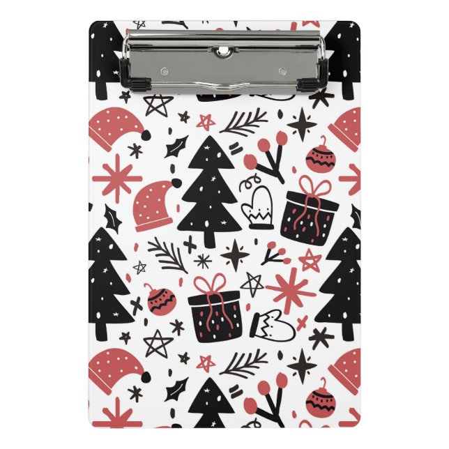 Minicarpeta De Pinza Navidades elegantes (Anverso)