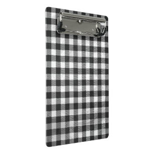 Minicarpeta De Pinza Negro Y Blanco De La Placa De Control