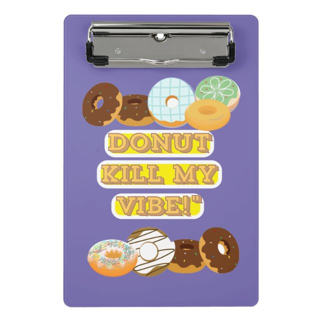 Minicarpeta De Pinza ¡No maten mi vibra! (Anverso)