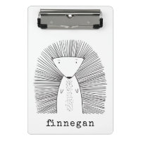 Nombre personalizado de dibujo de línea simple de