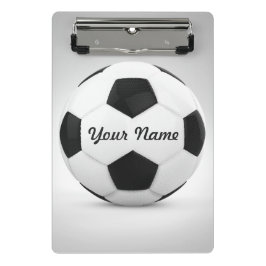 Minicarpeta De Pinza Nombre personalizado del balón de fútbol