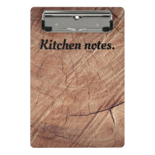 Minicarpeta De Pinza Notas de Wood Kitchen