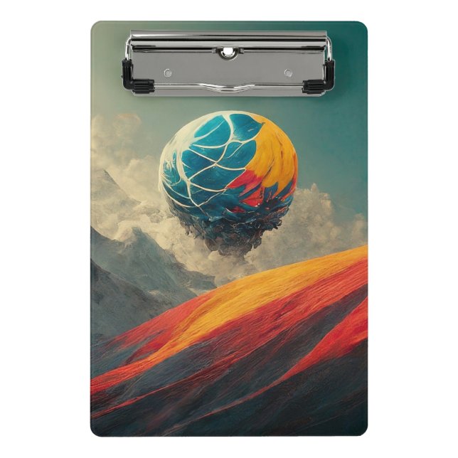 Minicarpeta De Pinza Nube global (Anverso)