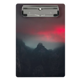 Minicarpeta De Pinza Nubes, niebla y montañas ardiendo