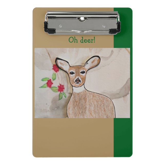 Minicarpeta De Pinza Oh Deer (Anverso)