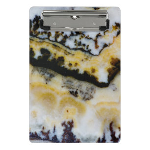 Minicarpeta De Pinza Onyx de encaje plateado
