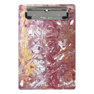 Minicarpeta De Pinza Oro, Plata, Rojo, Rosa Oro, Obra de Arte en Mármol