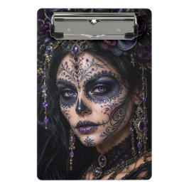 Minicarpeta De Pinza Orquídea Amatista Calavera – Calavera Siniestra de