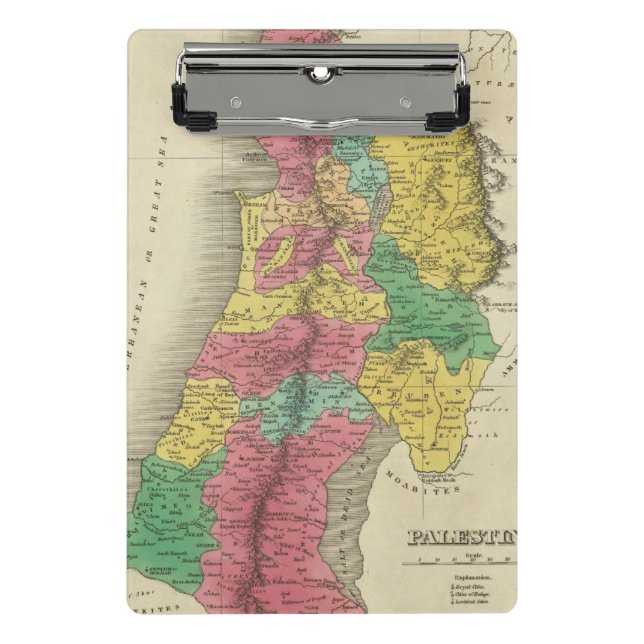 Minicarpeta De Pinza Palestina (Anverso)