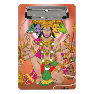 Minicarpeta De Pinza Panchmukhi Hanuman