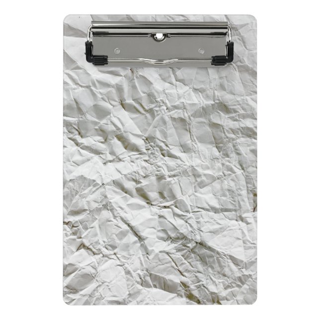 Minicarpeta De Pinza Papel arrugado divertido (Anverso)